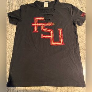 FSU pink short sleeve shirt